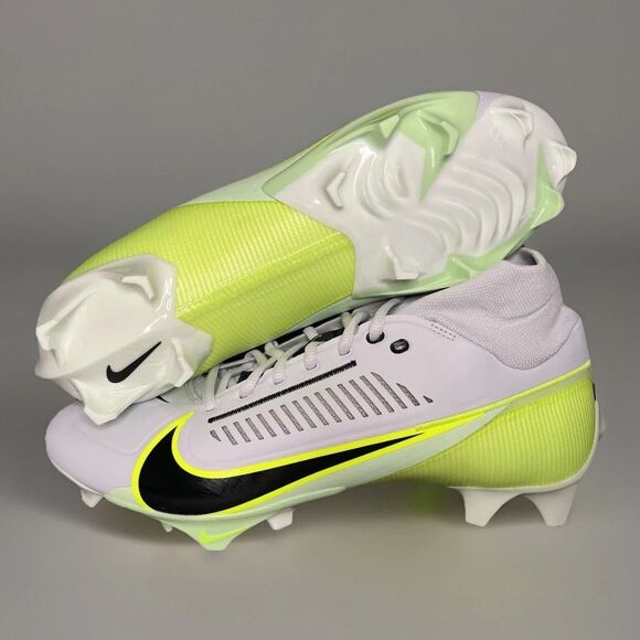 Nike Vapor Edge Pro 360 2 Football Cleats Pure Platinum Black DA545600 Size 11.5 main image 12